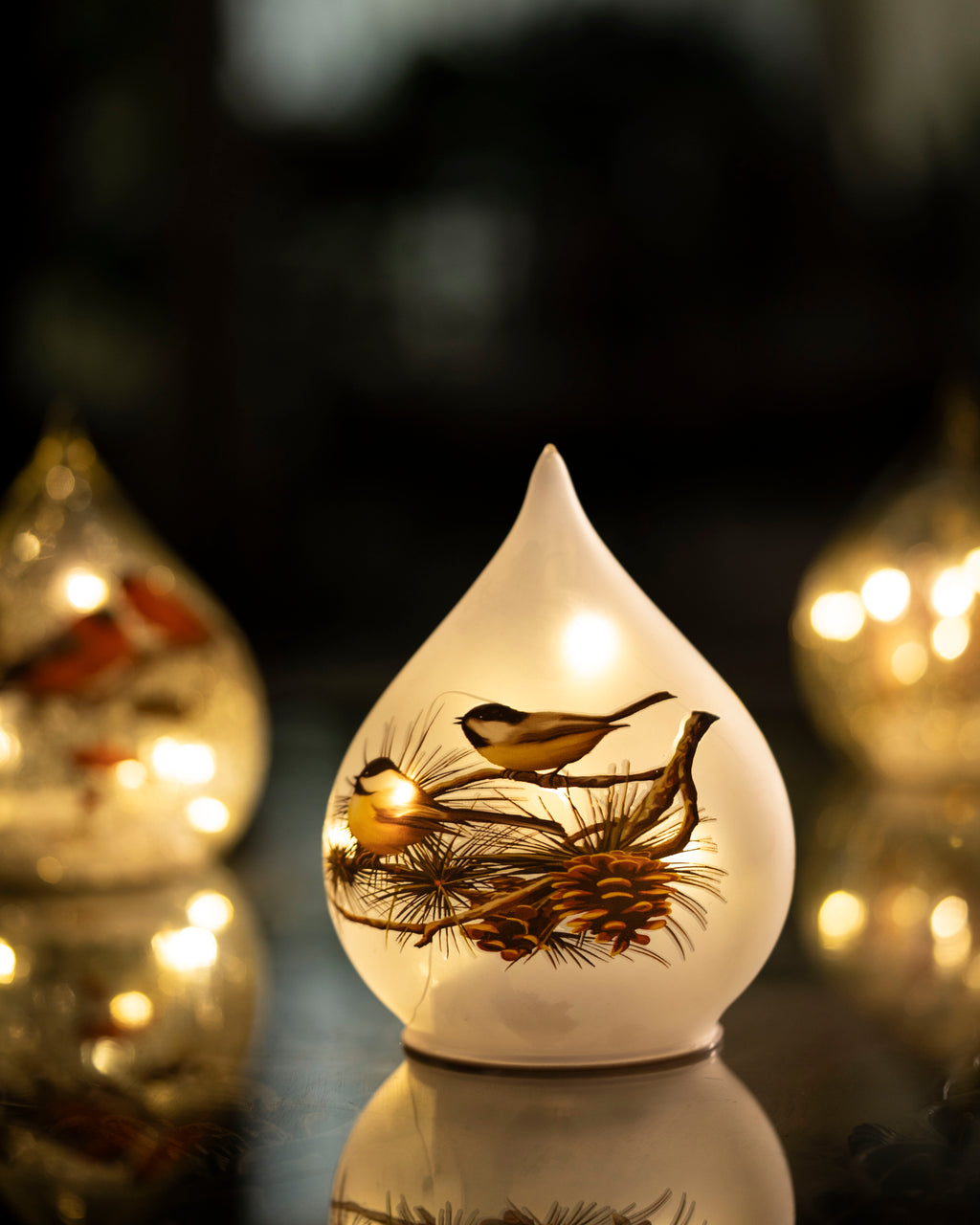 Sunbird Frostdrop – Tear Drop Glass Lamp