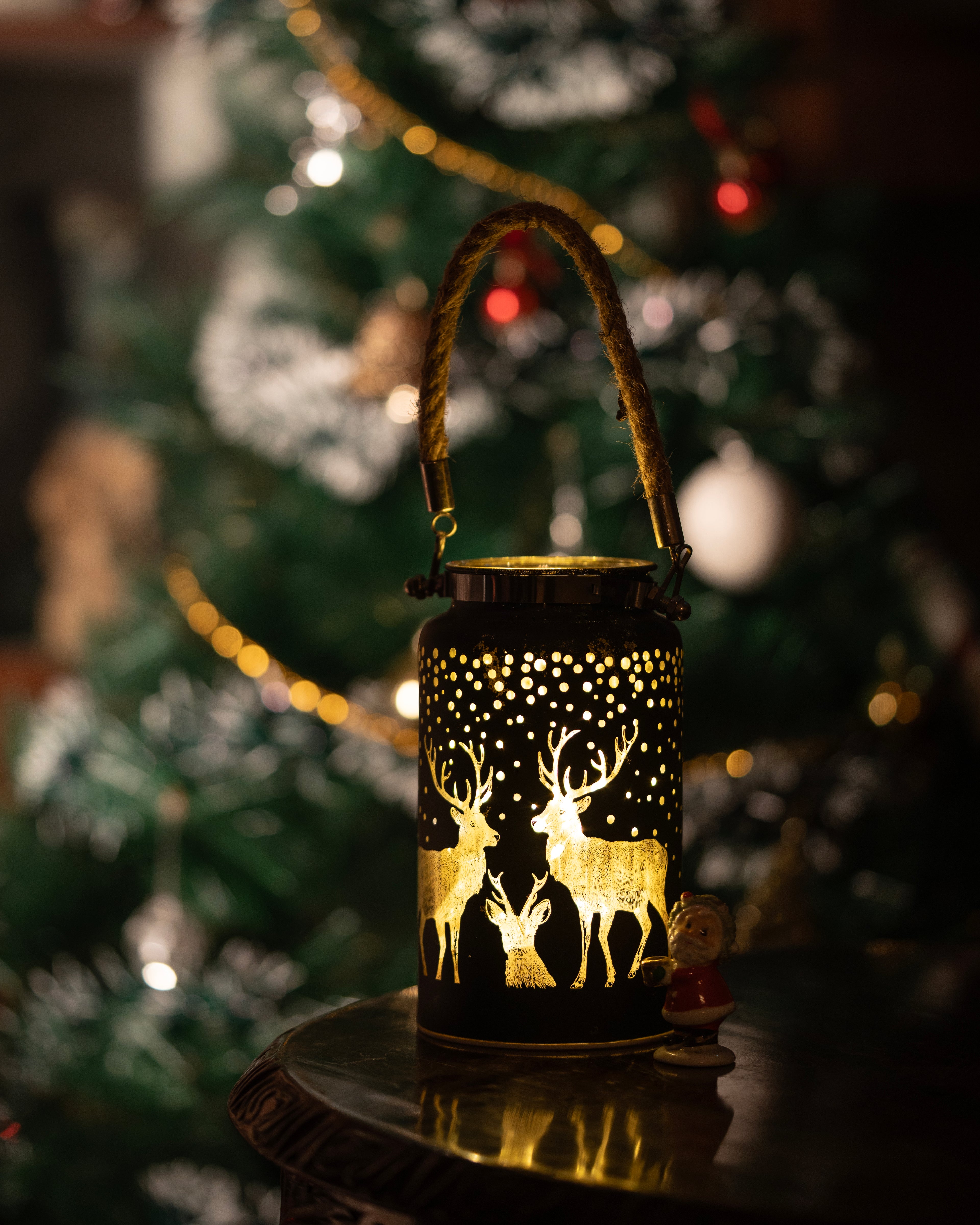 Patronus Charm - Hanging Glass Lanterns