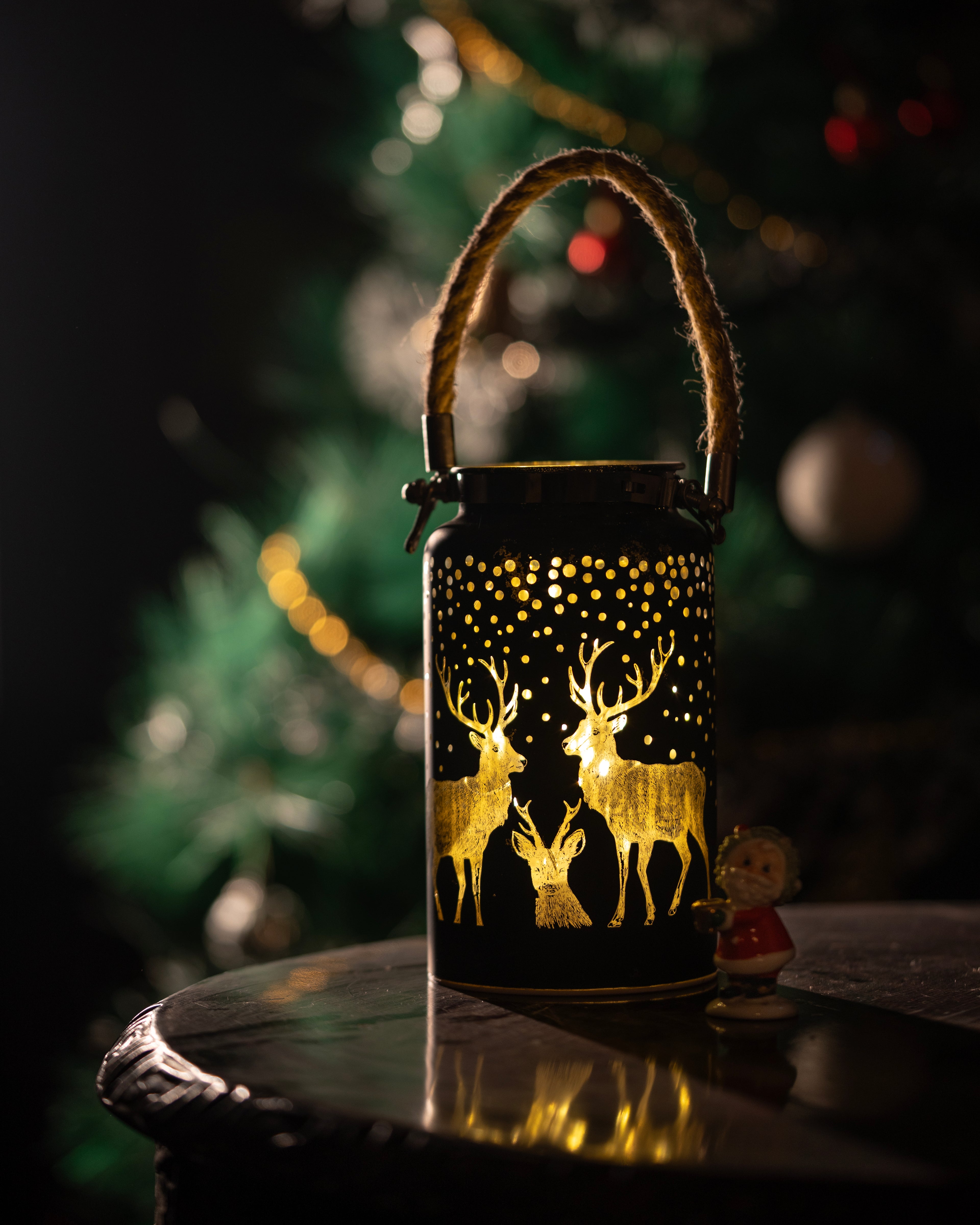 Patronus Charm - Hanging Glass Lanterns